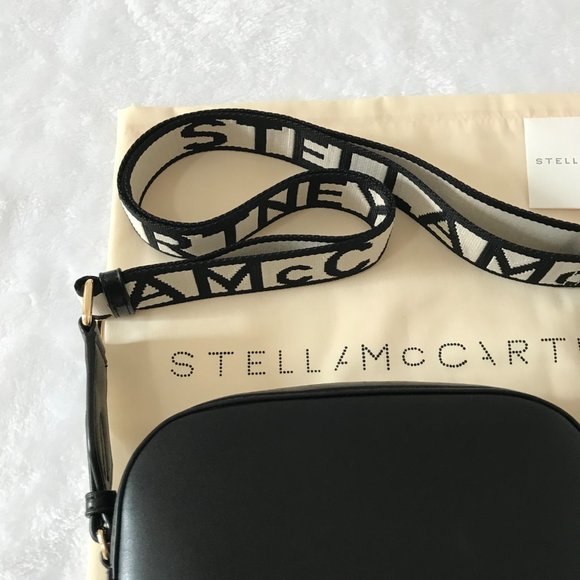 Stella Mccartney Stella Logo Camera Bag, Black - Picture 10 of 11